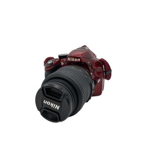 Nikon◆デジタル一眼カメラ D3200 18-55 VR レンズキット [レッド]//