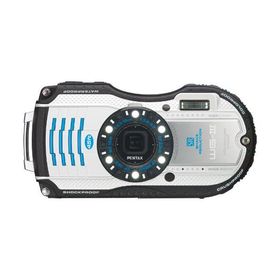 PENTAX 防水デジタルカメラ PENTAX WG-3 ホワイトブルー 1cmマクロ マクロスタンド付属 LEDライト PENTAX WG-3WHBL 12725