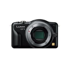 パナソニック ミラーレス一眼カメラ LUMIX GF3 ボディ エスプリブラック DMC-GF3-K