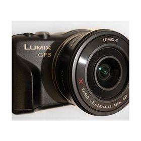 Panasonic ミラーレス一眼カメラ LUMIX GF3 電動ズームキット エスプリブラック DMC-GF3X-K