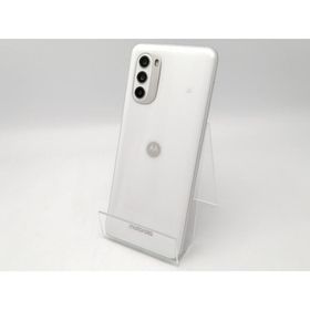 【中古】MOTOROLA 国内版 【SIMフリー】 moto g52j 5G パールホワイト 6GB 128GB PATM0001JP【ECセンター】保証期間１ヶ月【ランクB】