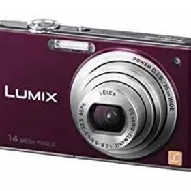 【中古】パナソニック デジタルカメラ ルミックス ノーブルバイオレットDMC-FX66-V