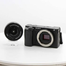 〔中古〕SONY(ソニー) α6400 ILCE-6400L パワーズームレンズキット ブラック〔368-ud〕