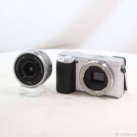 〔中古〕SONY(ソニー) 〔展示品〕 α6400 ILCE-6400L パワーズームレンズキット シルバー〔258-ud〕