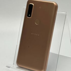 【中古C】arrows We FCG01 ローズゴールド SIMフリー 白ロム