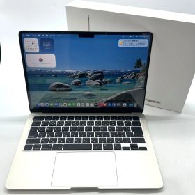 ★Apple MacBook Air Late-2022 13.6インチ M2チップ搭載 16GB SSD256GB MC7W4J/A スターライト 中古★008241