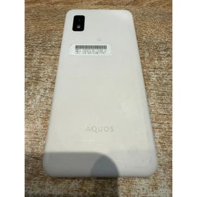 【中古正常品】AQUOS wish3 64GB ホワイト SIMフリー SH-M25 A461
