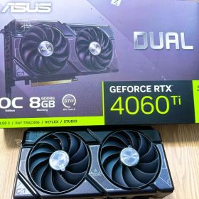 ASUS DUAL GeForce RTX 4060 Ti 本体