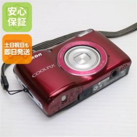 超美品 COOLPIX L26 レッド 即日発送 デジカメ Nikon デジタルカメラ 本体 土日祝発送OK 05000
