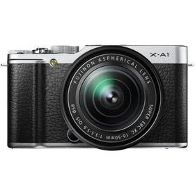 FUJIFILM X-A1ズームレンズキット ズームレンズキット シルバー 良品 動作確認済み 1ヶ月保証付 小型軽量 ミラーレス