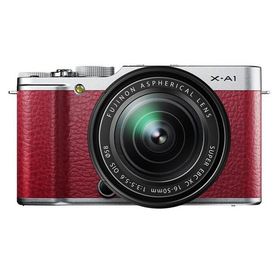 中古 １年保証 美品 FUJIFILM X-A1 16-50mm レンズキット レッド