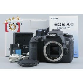 【中古】Canon キヤノン EOS 70D デジタル一眼レフカメラ 元箱付き