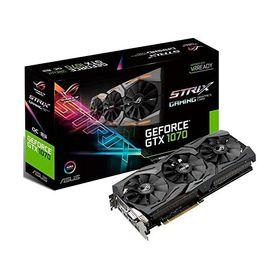ASUS R.O.G. STRIXシリーズ NVIDIA GeForce GTX1070搭載ビデオカード オーバークロック メモリ8GB STRIX-GTX1070-O8G-GAMING