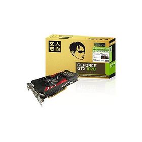 玄人志向 ビデオカードGEFORCE GTX 1070搭載 GF-GTX1070-E8GB/OC2/DF