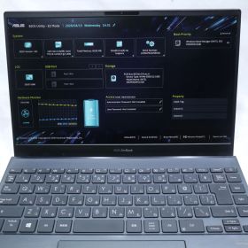 【軽量】ASUS ノートパソコン ASUS ZenBook 13 UX325EA_UX325EA i5-1135G7 SSD512GB/メモリ8GB 第11世代 バッテリーヘルス89.5%