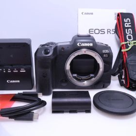 【美品】Canon EOS R5 ボディー EOSR5 ミラーレス一眼カメラ