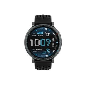 Amazfit sp170080-C01 スマートウォッチ Active Max AMOLEDディスプレイ搭載 スピーカー,マイク内蔵 Bluetooth通話対応 ブラック