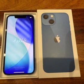 バッテリー88% Apple iPhone 13 mini ブルー 128gb