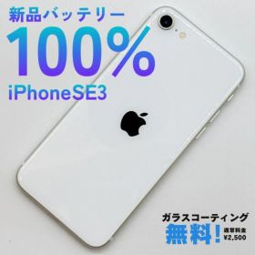 新品バッテリー100% iPhone SE SE3 第三世代 64GB A2782 SIMフリー 残債なし スターライト