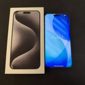 【美品】Apple iPhone 15 pro max 256GB SIMフリー