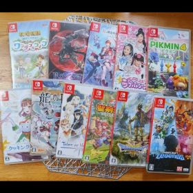 Switchソフト 聖剣伝説 マインクラフト ピクミン ドラクエ ベヨネッタ