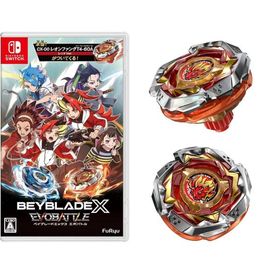 ベイブレードエックス エボバトル -Switch 【メーカー特典】「CX-00 レオンファングT4-60A レッドVer.」 同梱