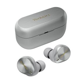 テクニクス ワイヤレスイヤホン EAH-AZ80-S シルバー bluetooth ノイズキャンセリング 3台マルチポイント IPX4 LDAC対応 ハイレゾ音質再生 急速充電