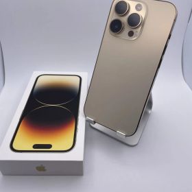 【診断済】iPhone 14 Pro 5G 128GB Gold MQ073J/A（A2889）｜Blancco検査パス｜バッテリー83％■S6609