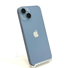 【全額返金保証】【最速発送】 iPhone 14 128GB ブルー Softbank SIMフリー 美品 動作確認済 82%