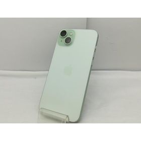 【中古】Apple 国内版 【SIMフリー】 iPhone 15 Plus 128GB グリーン MU0E3J/A【川崎】保証期間１ヶ月【ランクA】