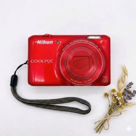 NIKON COOLPIX S6400 グロッシーレッド オールド コンデジ