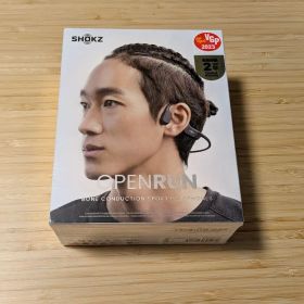 SHOKZ OPENRUN イヤホン ブラック 黒 SKZ-EP-000003