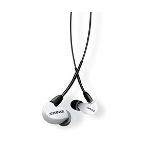 SHURE シュア イヤホン AONIC 215 有線 マイク付き SE215DYWH+UNI-A ホワイト 高遮音性 ゲーム ゲーミング スペシャルエディション カナル型 ワイヤ