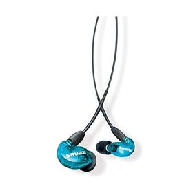 SHURE シュア イヤホン AONIC 215 有線 マイク付き SE215DYBL+UNI-A トランスルーセントブルー 高遮音性 ゲーム ゲーミング スペシャルエディション