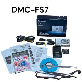 【美品】Panasonic LUMIX DMC-FS7 シルバー