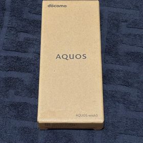 SHARP AQUOS wish3 本体 docomo版 箱凹みあり