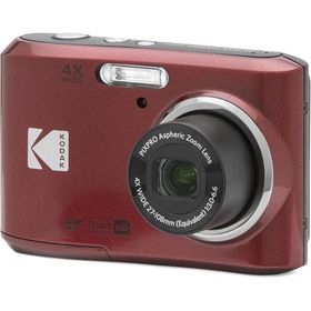 KODAK Pixpro FZ45-16.44 メガピクセル コンパクトデジタルカメラ 4倍光学ズーム 2.7インチ液晶画面 720p HDビデオ 単3電池付属 赤