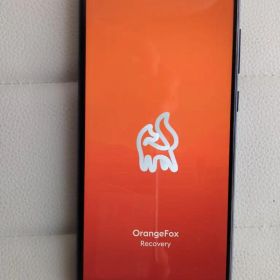 OrangeFox A16 ZenfoneMaxM2 黒①