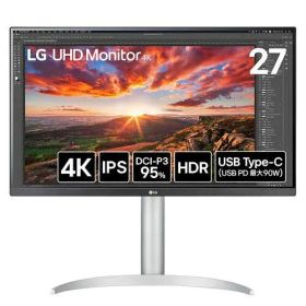 【新品・2営業日で発送】LG LG電子 27型 4K(3840×2160) IPS USB Type-C搭載 ホワイト(27UP850K-W)