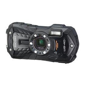 RICOH 防水デジタルカメラ RICOH WG-40 ブラック 防水14m耐ショック1.6m耐寒-10度 RICOH WG-40 BK 04675