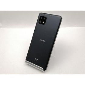 【中古】SHARP au 【SIMフリー】 AQUOS sense6s ブラック 4GB 64GB SHG07【三宮センター】保証期間１ヶ月【ランクC】