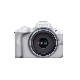 Canon ミラーレス一眼カメラ EOS R50 標準ズームレンズキット(RF-S18-45) ホワイト/APS-C/約376g EOSR50WH-1