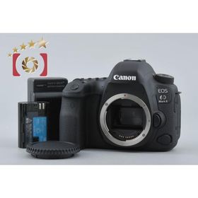 【中古】Canon キヤノン EOS 6D Mark II デジタル一眼レフカメラ シャッター回数僅少