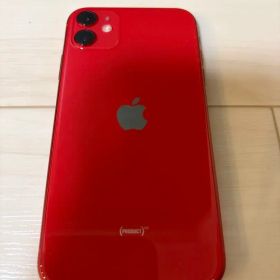 iPhone11 64GB 本体のみ レッド SIMロックなし