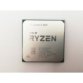 【中古】AMD Ryzen 5 3600 (3.6GHz/TC:4.2GHz) BOX AM4/6C/12T/L3 32MB/TDP 65W【秋葉3号】保証期間１週間