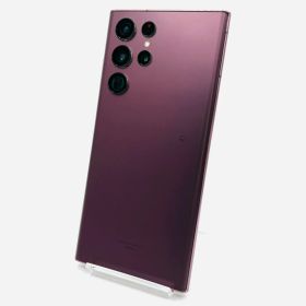 au Galaxy S22 Ultra SCG14 バーガンディ 利用制限〇 動作確認済み