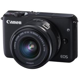 Canon ミラーレス一眼カメラ EOS M10 レンズキット(ブラック) EF-M15-45mm F3.5-6.3 IS STM 付属 EOSM10
