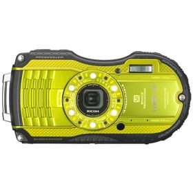 RICOH 防水デジタルカメラ RICOH WG-4 ライムイエロー 防水14m耐ショック2.0m耐寒-10度 RICOH WG-4LY 08588