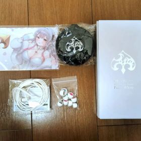 周防パトラ 有線イヤホン VR1000 for ASMR Patra White