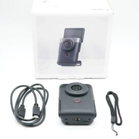 ほぼ新品 Canon キヤノン PowerShot V10 ブラック あると嬉しい元箱付！